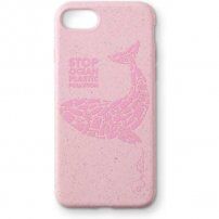 Wilma Matte Whale Eco ekologicky rozložitelný kryt pro iPhone 6 / 7 / 8 / SE (2020/2022) - růžový