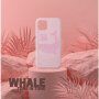 Wilma Matte Whale Eco ekologicky rozložitelný kryt pro iPhone 6 / 7 / 8 / SE (2020/2022) - růžový