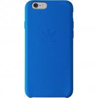 Adidas originální kožený kryt s logem pro iPhone 6 / 6S - modrý