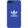 Adidas originální kryt s textilním povrchem pro iPhone 6 / 6S / 7 / 8 / SE (2020/2022) - modrý