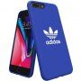 Adidas originální kryt s textilním povrchem pro iPhone 6 / 6S / 7 / 8 / SE (2020/2022) - modrý