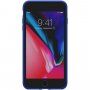 Adidas originální kryt s textilním povrchem pro iPhone 6 / 6S / 7 / 8 / SE (2020/2022) - modrý