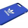 Adidas originální kryt s textilním povrchem pro iPhone 6 / 6S / 7 / 8 / SE (2020/2022) - modrý