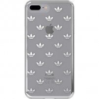 Adidas originální kryt s logem pro iPhone 6 / 6S / 7 / 8 / SE (2020/2022) - čirý