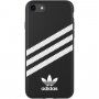 Adidas originální kryt s koženým povrchem pro iPhone 6 / 6S / 7 / 8 / SE (2020/2022) - černý