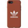 Adidas originální kryt s textilním povrchem pro iPhone 6 / 6S / 7 / 8 / SE (2020/2022) - oranžový