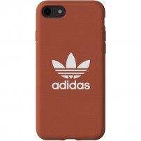 Adidas originální kryt s textilním povrchem pro iPhone 6 / 6S / 7 / 8 / SE (2020/2022) - oranžový