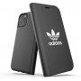 Adidas originální flipové pouzdro s logem pro iPhone 11 Pro - černé