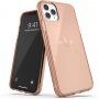 Adidas originální transparentní kryt s logem pro iPhone 11 Pro Max - růžovozlatý