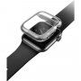 Uniq Garde Hybrid pouzdro s ochranou displeje pro Apple Watch 44mm - kouřové