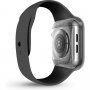 Uniq Garde Hybrid pouzdro s ochranou displeje pro Apple Watch 44mm - kouřové