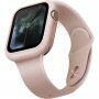 Uniq Lino silikonové pouzdro pro Apple Watch 40mm - světle růžové