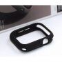 Uniq Lino silikonové pouzdro pro Apple Watch 44mm - černé