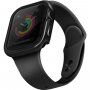 Uniq Valencia kovové pouzdro pro Apple Watch 44mm - tmavě šedé