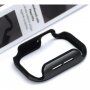 Uniq Valencia kovové pouzdro pro Apple Watch 44mm - tmavě šedé