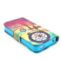Pouzdro Wallet Shell se stojánkem pro Apple iPhone 4 / 4S - Sunset Dream Catcher