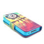 Pouzdro Wallet Shell se stojánkem pro Apple iPhone 4 / 4S - Sunset Dream Catcher
