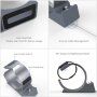 Elegantní hliníkový stojánek / dokovací stanice pro Apple Watch / iPhone - stříbrný