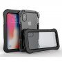 Vodotěsné a extra odolné pouzdro pro iPhone X / XS - černé
