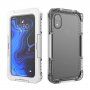 Vodotěsné a extra odolné pouzdro pro iPhone XR - bílé