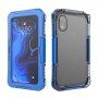 Vodotěsné a extra odolné pouzdro pro iPhone XR - modré