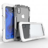 Voděodolné a extra odolné pouzdro pro iPhone XS Max - bílé