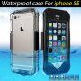 Extra odolné a vodotěsné pouzdro pro iPhone 5 / 5S / SE (2016) - černé