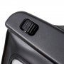 Nepromokavá kapsa s poutkem na ruku a na krk pro iPhone - 18,5 x 10 cm - černá