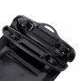 Nepromokavá kapsa s poutkem na ruku a na krk pro iPhone - 18,5 x 10 cm - černá