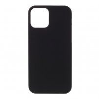 Pogumovaný matný kryt pro iPhone 12 mini - černý