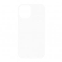 Pogumovaný matný kryt pro iPhone 12 mini - bílý