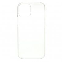 Pogumovaný matný kryt pro iPhone 12 mini - transparentní