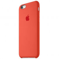 Originální silikonový kryt na Apple iPhone 6S Plus - červený