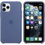 Originální Apple silikonový kryt pro iPhone 11 Pro Max - sepraně modrý