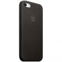 Originální kožený kryt pro Apple iPhone 5S / SE (2016) - černý
