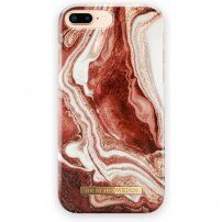 iDeal of Sweden mramorovaný kryt pro iPhone 6 Plus / 6S Plus / 7 Plus / 8 Plus - rudozlatý