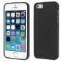 Mercury Goospery matný kryt z měkkého plastu pro iPhone 5 / 5S / SE (2016) - černý