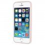 Mercury Goospery matný kryt z měkkého plastu pro iPhone 5 / 5S / SE (2016) - béžový