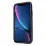 Kryt s broušenou texturou pro iPhone XR - tmavě modrý