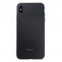 Roar matný kryt z měkkého plastu pro iPhone XS Max - černý