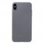 Roar matný kryt z měkkého plastu pro iPhone XS Max - šedý