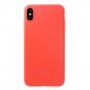 Roar matný kryt z měkkého plastu pro iPhone XS Max - oranžový