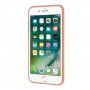Silikonový kryt se srdíčkem pro iPhone 6 / 6S - oranžový