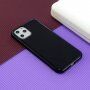 Lesklý kryt z měkkého plastu pro iPhone 11 Pro Max - černý