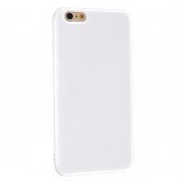 Zesílený kryt z měkkého plastu pro iPhone 6 / 6S - bílý