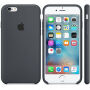 Originální silikonový kryt pro Apple iPhone 6S Plus - uhlově šedý