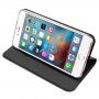 Dux Ducis flipové pouzdro pro iPhone 5 / 5S / SE (2016) - tmavě šedé