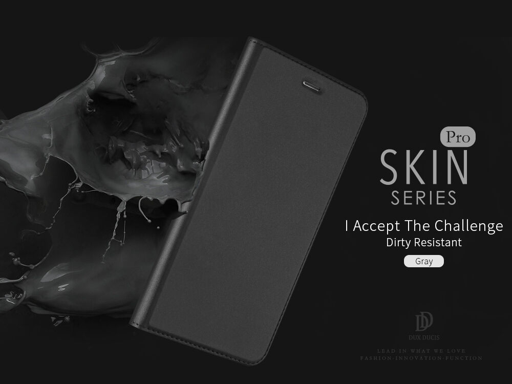 Dux Ducis flipové pouzdro pro iPhone 6 Plus / 6S Plus - tmavě šedé