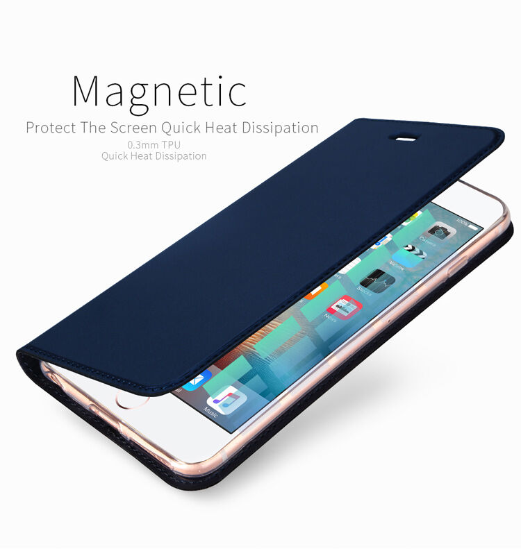 Dux Ducis flipové pouzdro pro iPhone 5 / 5S / SE (2016) - tmavě modré