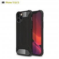 Odolný armor kryt pro iPhone 12 Pro Max - černý